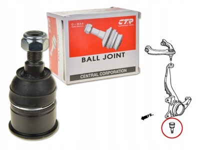 Honda legend 96-05 3.5 шаровая опора рычага перед нижний фото №1