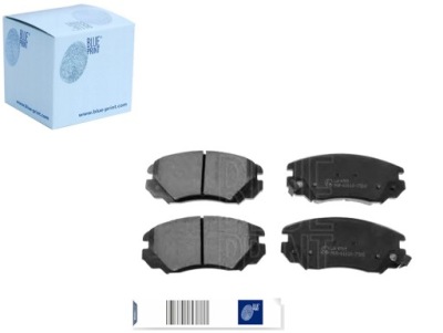 Blue print adw194201 набор тормозных колодок тормозных, тормоза дисковые фото №1