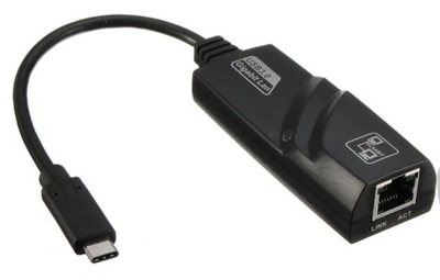 Adapter USB 3.1 typ C do RJ45 LAN Ethernet