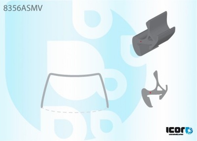 Прокладка do toyota corolla verso ii 04-09 рама фото №1