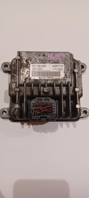 COMPUTADOR UNIDAD DE CONTROL DEL MOTOR 8971891360 16267710  