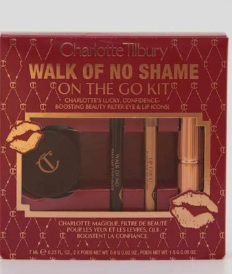 Charlotte Tilbury Walk Of No Shame - On The Go Kit- Zestaw do makijażu ust