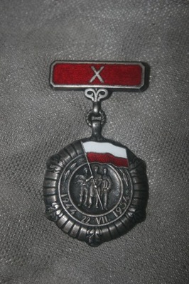 MEDAL X- lecia PRL. 1944-1954. ORGINAL !