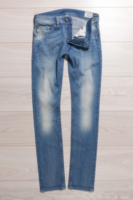 DIESEL THAVAR STRETCH SLIM SPODNIE JEANSY 32/30