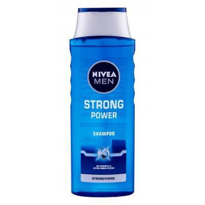 Nivea Men Strong Power 400 ml dla mężczyzn Szampon do włosów