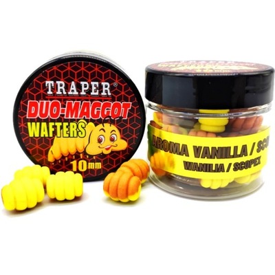 Traper Duo-Maggot Wafters 10mm 25g Wanilia Scopex
