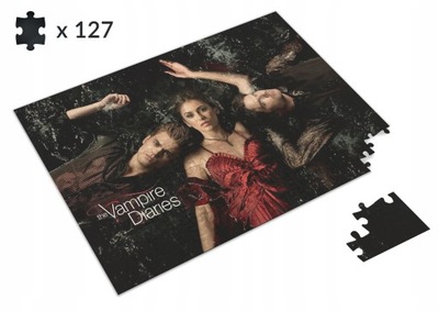 Puzzle Pamiętniki wampirów Dla Fana + Imię