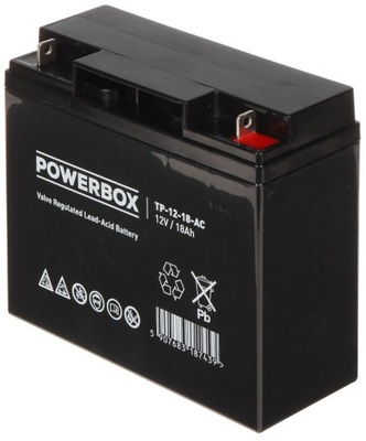 AKUMULATOR 12V/18AH-POWERBOX