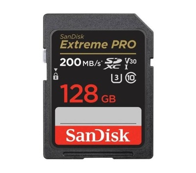 Karta pamięci SanDisk SDXC 128GB Extreme Pro 200 / 90 MB/s