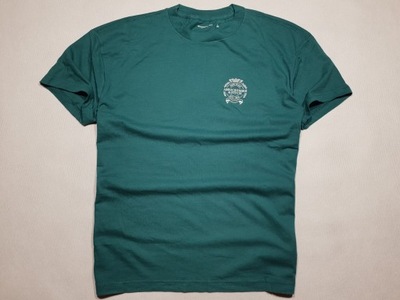ABERCROMBIE FITCH zielony t-shirt proud log XL