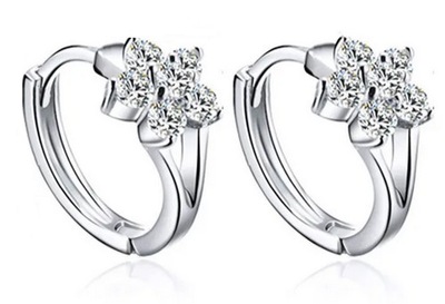 KOLCZYKI DZIECIĘCE SREBRO PLATEROWANE KOLUSZKA P 1899