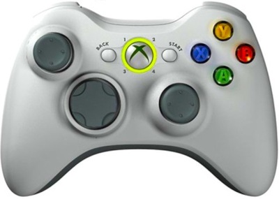 XBOX 360 PAD BEZPRZEWODOWY ORYGINALNY BIAŁY