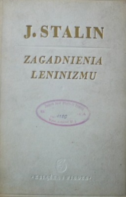 Zagadnienia Leninizmu 1949 r