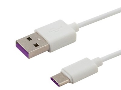 Elmak, Kabel USB - USB typ C Quick Charge, 5A, 1m