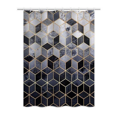 Zasłona prysznicowa tekstylna Wexia 100 x 180 cm
