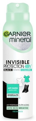 Garnier Mineral Invisible Fresh Aloe Spray 250 ml