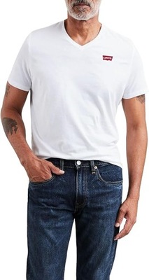 Levi's koszulka męska z krótkim rękawem z dekoltem V L 16C124