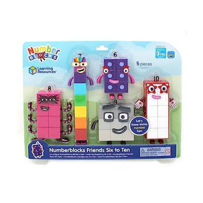 Learning Resources Numberblocks-Freunde sześć-dziesięć, figurki