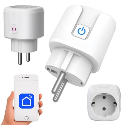 Programator Czasowy Gniazdko Wifi Gniazdo Smart Watomierz iOS Android Alexa
