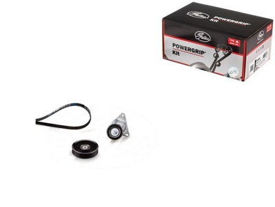 Набір ремені багаторучейкових з ролики chevrolet aveo kalos lacetti фото №1