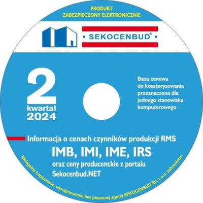 SEKOCENBUD RMS - Informacje kwartalne IMB IRS IMI IME CD - 2 kw. 2024