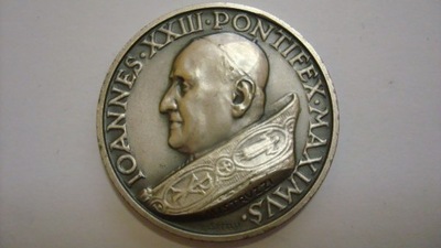 Medal JAN XXIII 1958 Watykan SREBRO