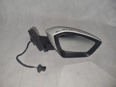 Skoda scala 18- дзеркало праве 6 pin фото №1