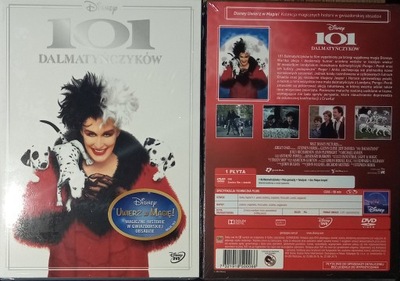 101 DALMATYŃCZYKÓW [DVD] NOWY W FOLII