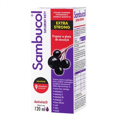 Syrop Sambucol Extra Strong 120 ml
