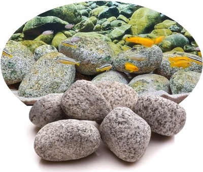 Otoczak granitowy 6-40 cm do Akwarium Kamień Głaz 10 kg
