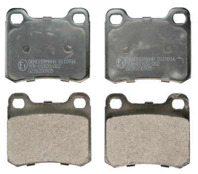 PADS BRAKE DENCKERMANN B110916  