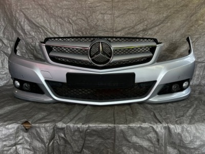 Бампер mercedes c klasa w204 lift 11-14 pdc фото №1