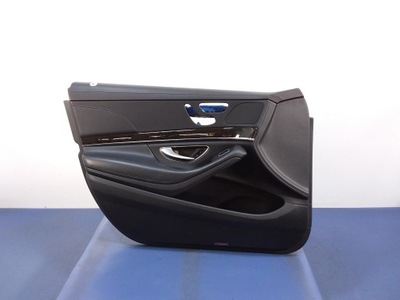 Mercedes s w222 оббивка двері перед ліва uk фото №1