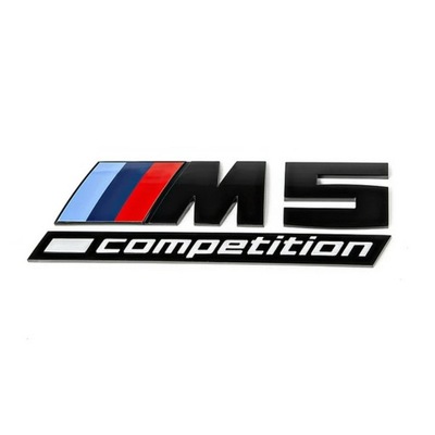 BMW M5 EMBLEMA COMPETITION F10 F11 G30 G31 TAPA DE MALETERO  