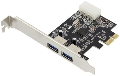 Kontroler karta 2x USB 3.0 na PCI-EXPRESS PCI-ex