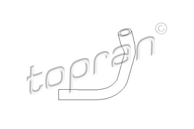 ПАТРУБОК ODPOWIETRZENIA VW GOLF 107 394/TOP TOPRAN