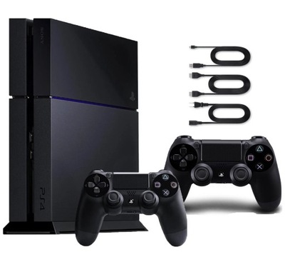 Konsola PS4 FAT 500GB 2x Pad Konsola PLAYSTATION 4 FAT 500GB 2x Pad