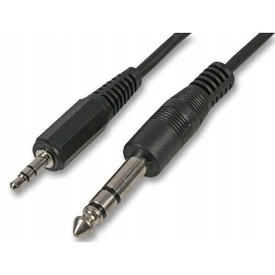 Kabel połączeniowy Audio 3,5 mm na 6,3 mm 3M
