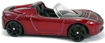 HOT WHEELS AUTKO RESORAK '08 TESLA ROADSTER AW