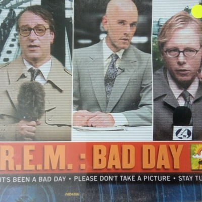 R.E.M. , bad day , maxi cd promo