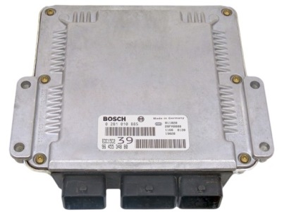 Бортовой компьютер citroen c5 2.2 hdi 9645534880 0281010885 фото №1