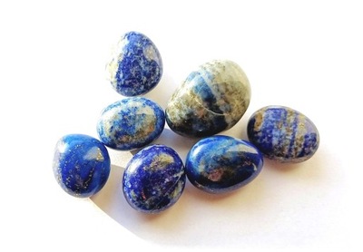 NATURALNY KAMIEŃ LAPIS LAZULI - 7 szt. - 44 g