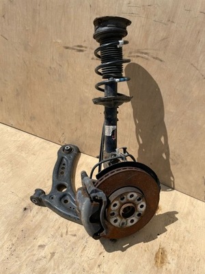 Левая передняя поворотный кулак с амортизатором i рычаг audi a3 8v фото №1