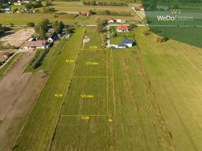 Działka, Glinianka, 1575 m²