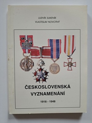 Katalog Odznaczeń Czechosłowacja 1918-1948 rok.