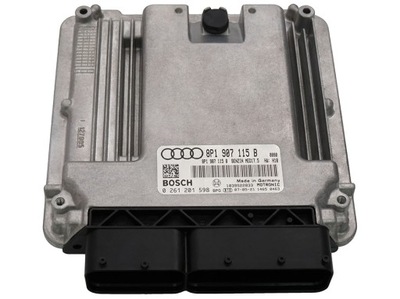 КОМПЬЮТЕР ECU AUDI A3 1.8TFSI 8P1907115B 0261201598