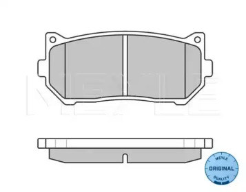 КОЛОДКИ ТОРМОЗНЫЕ KIA MEYLE