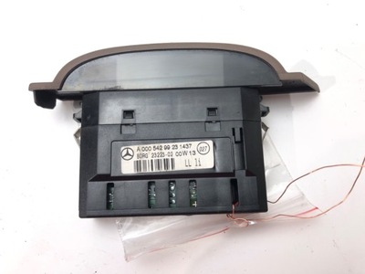 Дисплей mercedes c215 a0005429923 99-06 фото №1