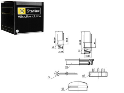 STARLINE LO 00542 STARLINE ROULEMENT ROUES COMPLET - milautoparts-fr.ukrlive.com