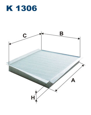 FILTER CABIN FILTRON K1306  